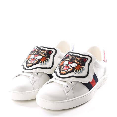 gucci sneakers with cat|Gucci ace fur sneakers.